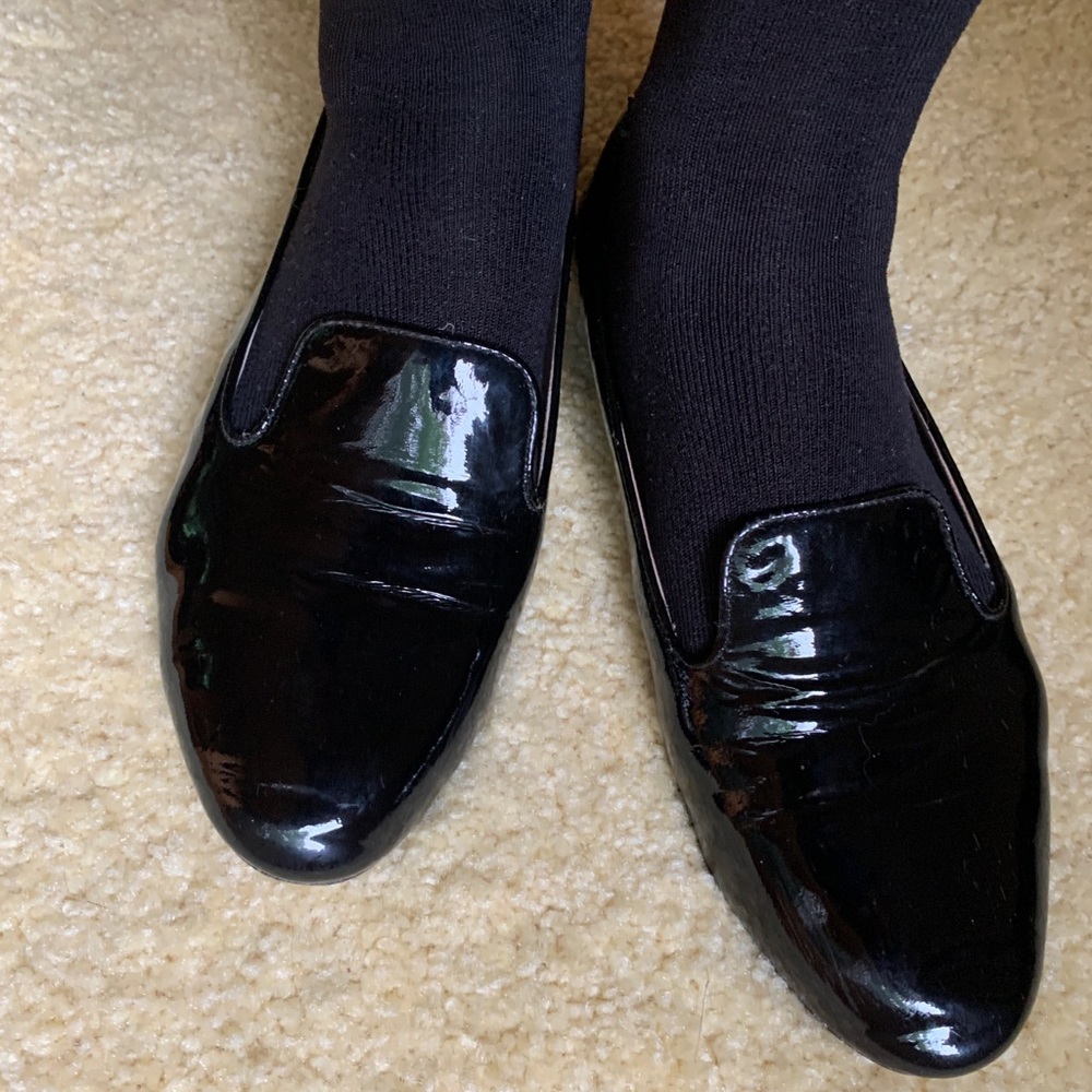 Miu Miu vernice black flat